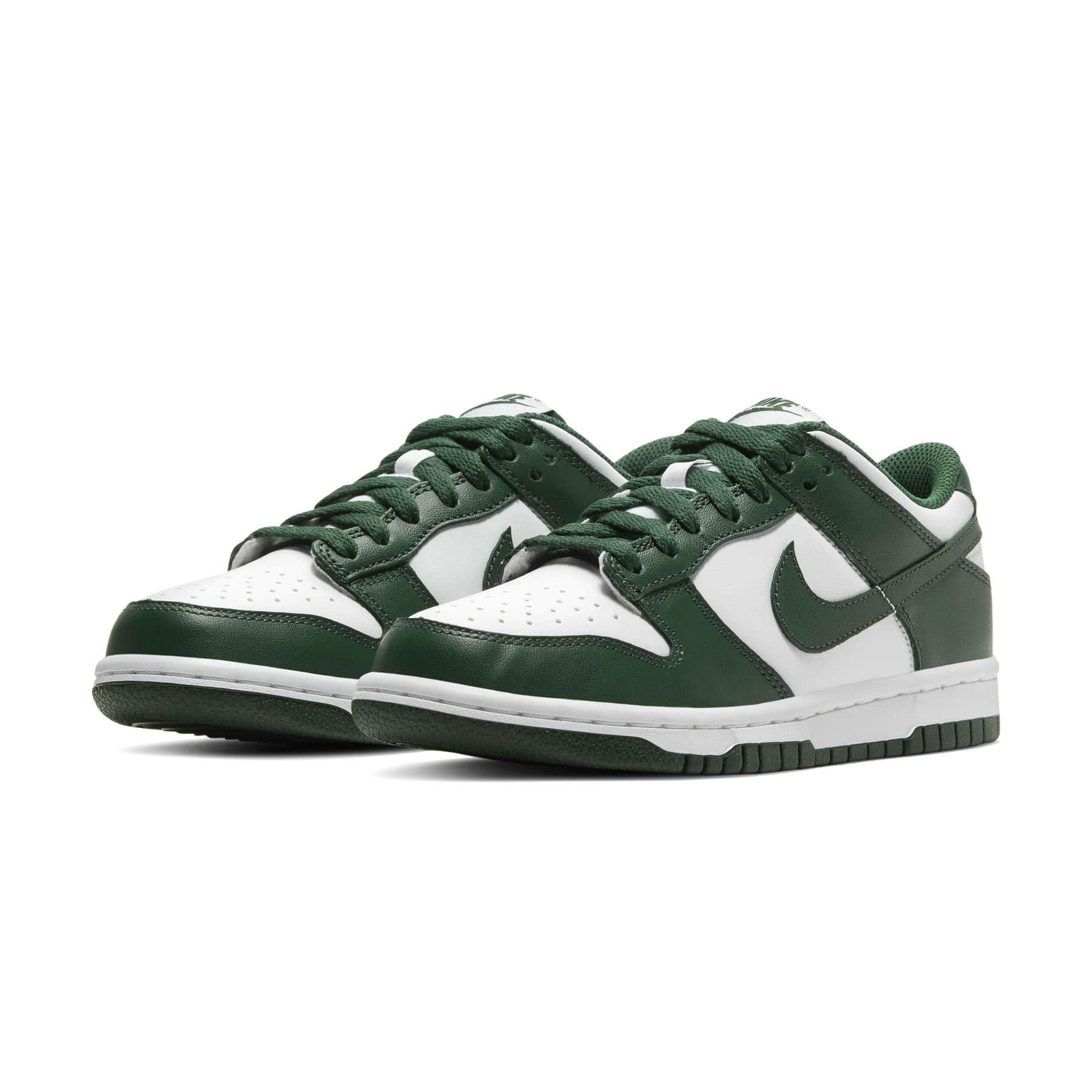 Double Boxed  599.99 Nike Dunk Low Michigan State Spartan Green Double Boxed