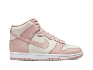 Double Boxed  219.99 Nike Dunk High Pink Oxford (W) Double Boxed