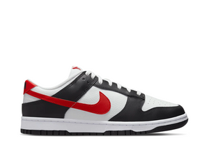 Double Boxed  179.99 Nike Dunk Low Black White Red Double Boxed