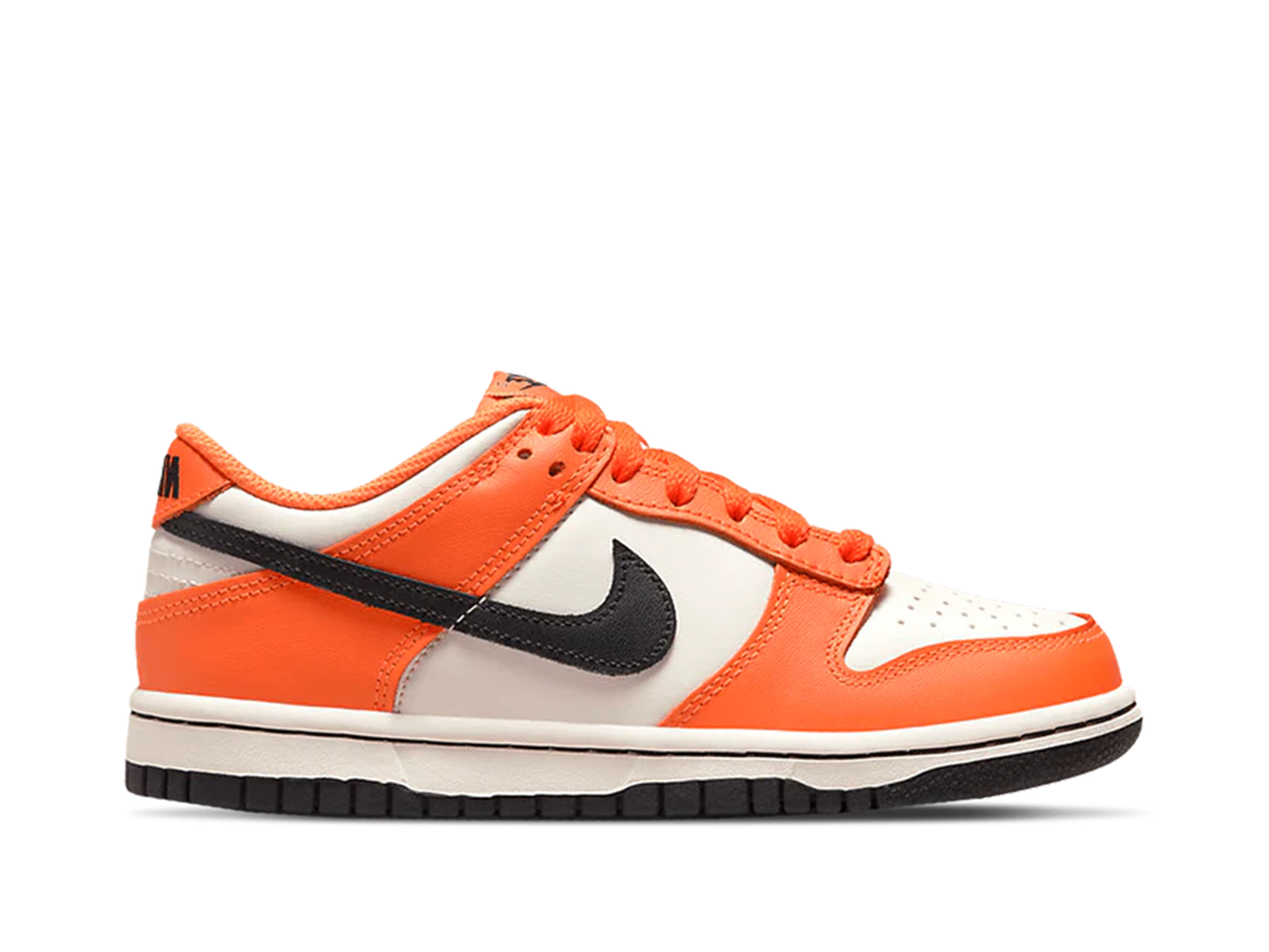 Double Boxed  159.99 Nike Dunk Low Safety Orange Black GS Double Boxed