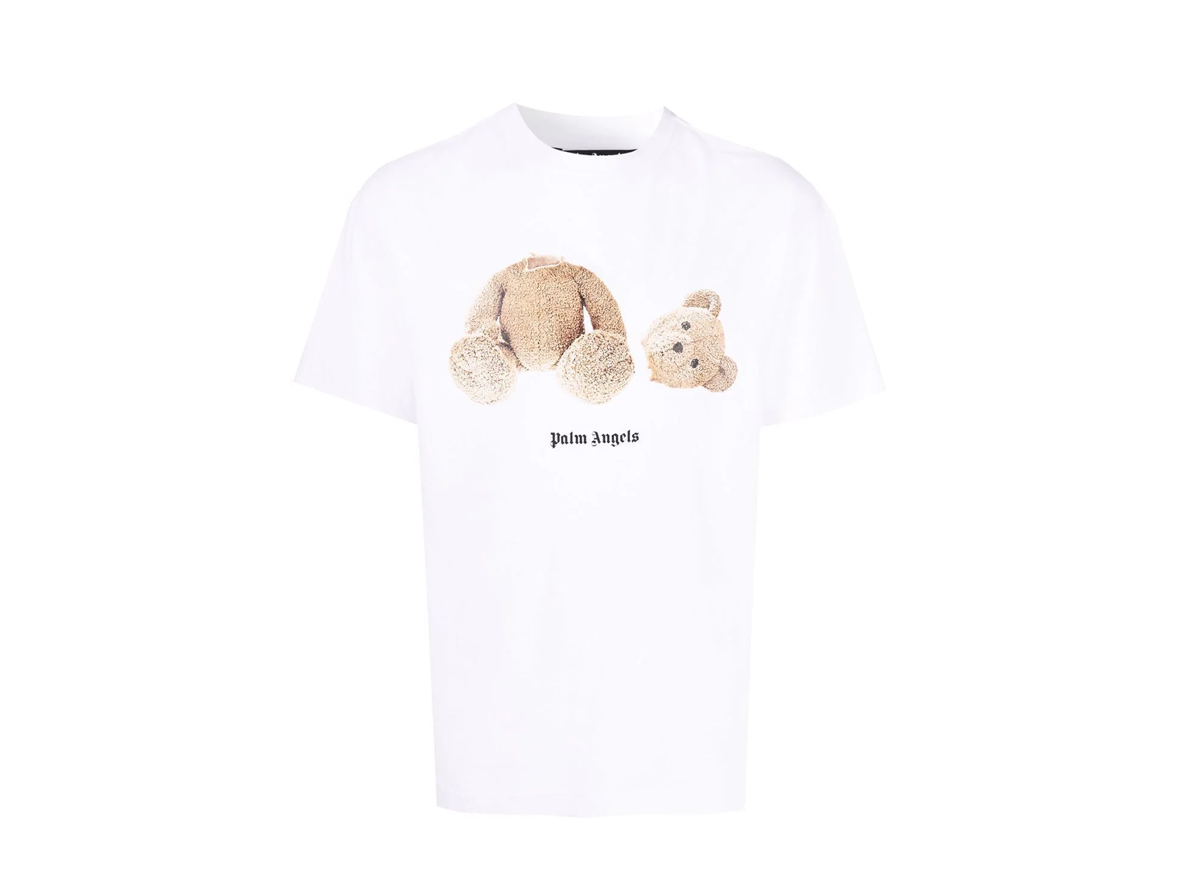 Double Boxed hoodie 244.99 Palm Angels Teddy Kill The Bear White T Shirt Double Boxed
