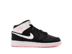 Double Boxed  214.99 Nike Air Jordan 1 Mid Arctic Pink Black Double Boxed