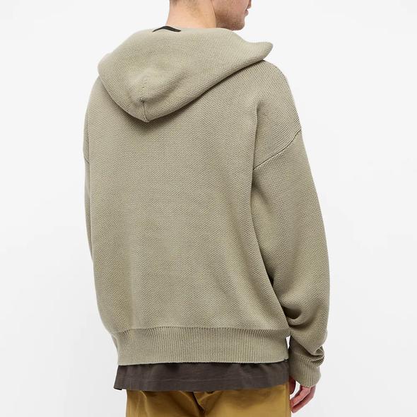 Double Boxed hoodie 249.99 FEAR OF GOD ESSENTIALS SS21 PULLOVER KNIT HOODIE PISTACHIO Double Boxed