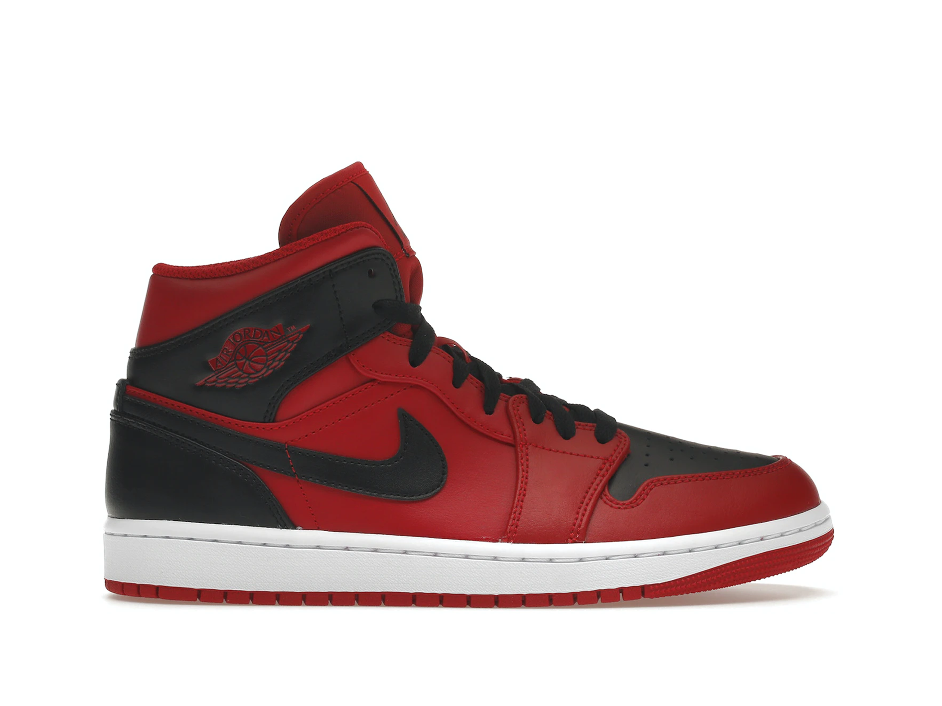 Double Boxed  199.99 Nike Air Jordan 1 Mid Reverse Bred Double Boxed