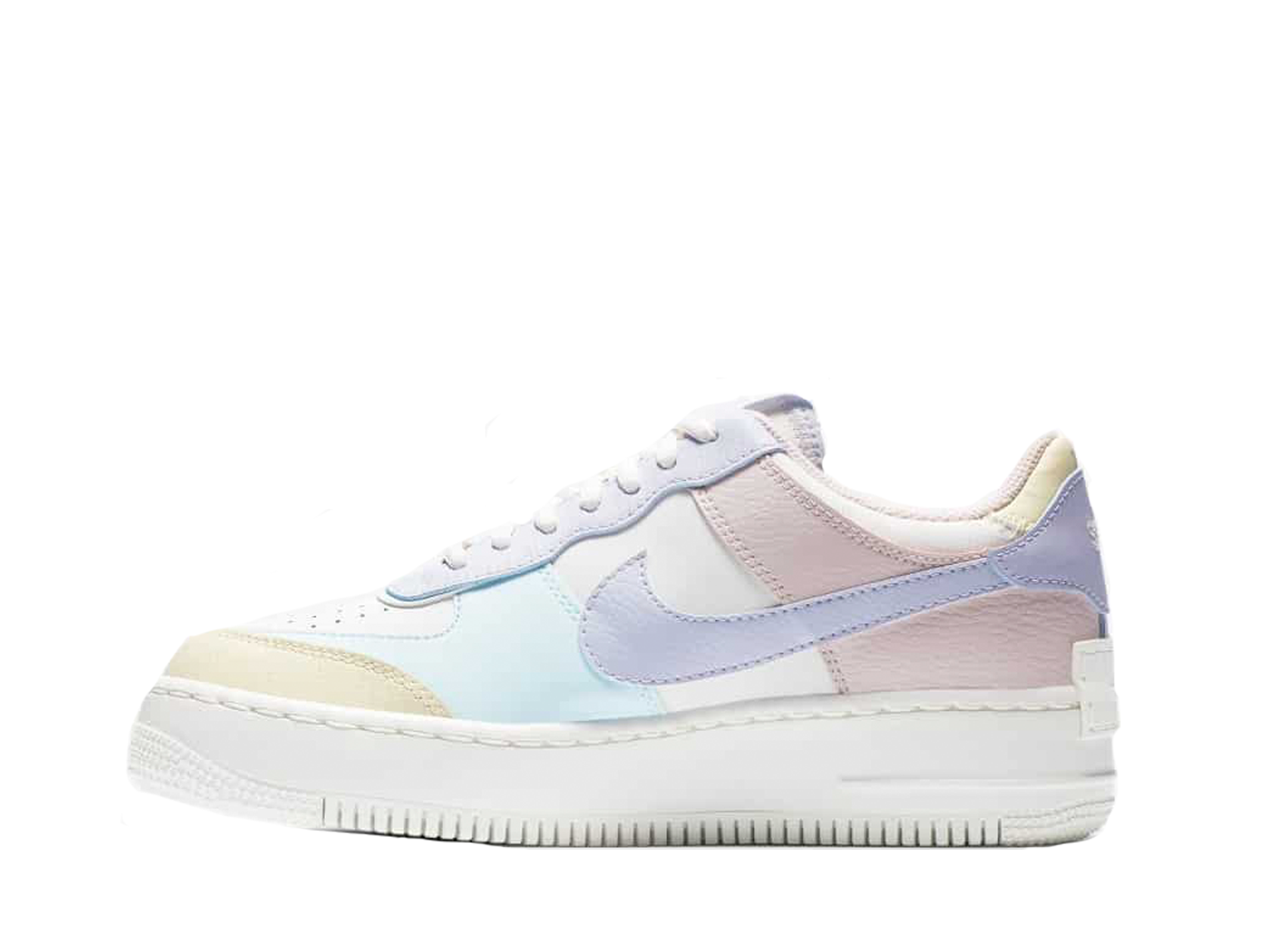 Double Boxed  199.99 Nike Air Force 1 Shadow Pastel Blue Purple (W) Double Boxed