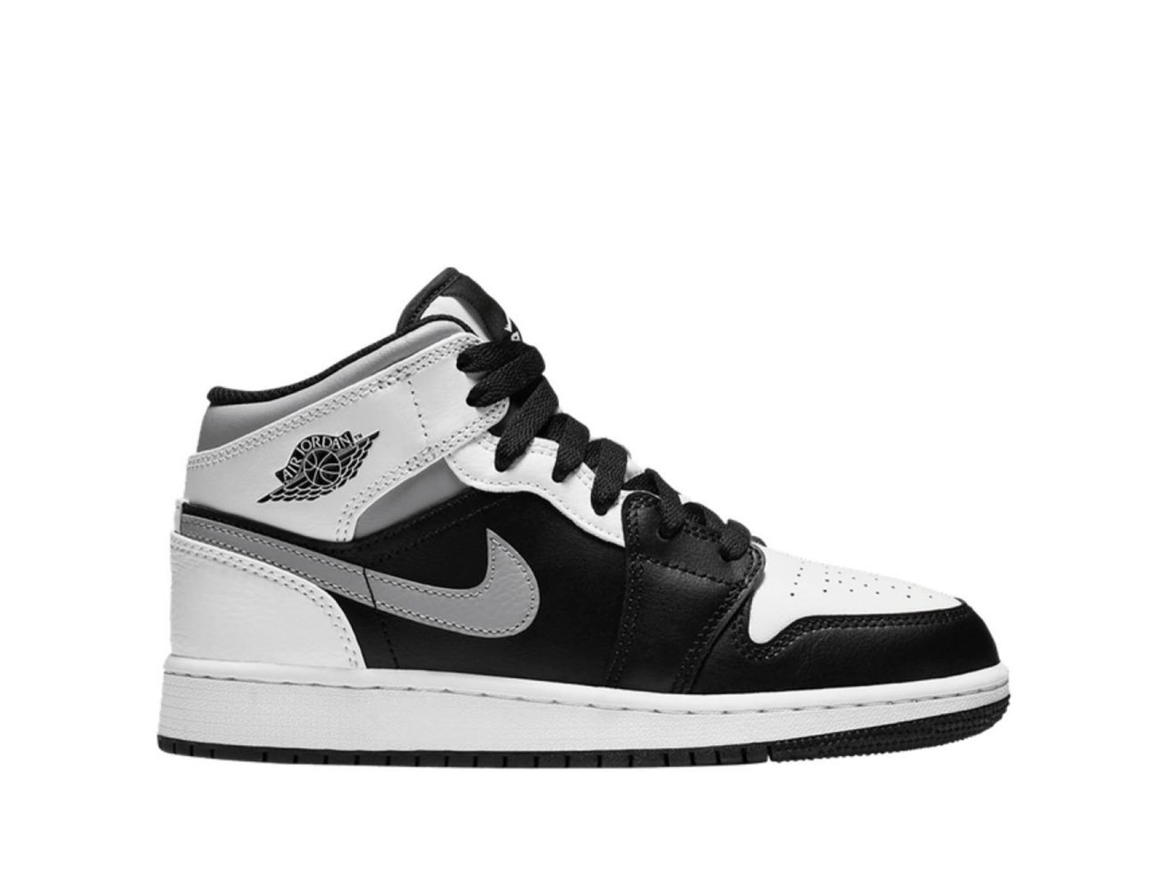 Double Boxed  299.99 Nike Air Jordan 1 Mid White Grey Shadow Double Boxed
