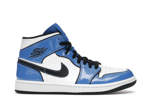 Double Boxed  234.99 Nike Air Jordan 1 Mid Signal Blue Double Boxed