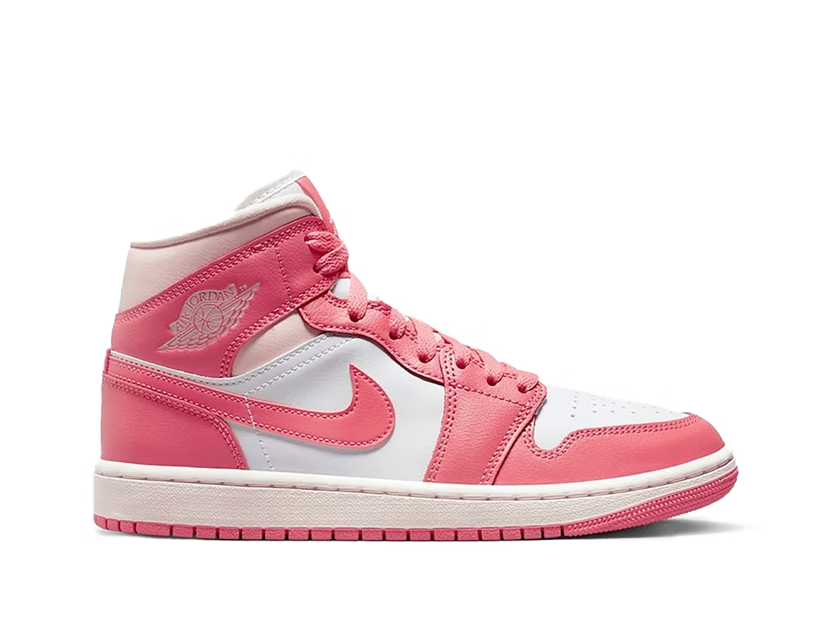Double Boxed  199.99 Nike Air Jordan 1 Mid Strawberries & Cream Double Boxed