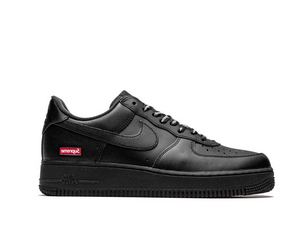 Double Boxed  299.99 Nike Air Force 1 Low Supreme Box Logo Black Double Boxed
