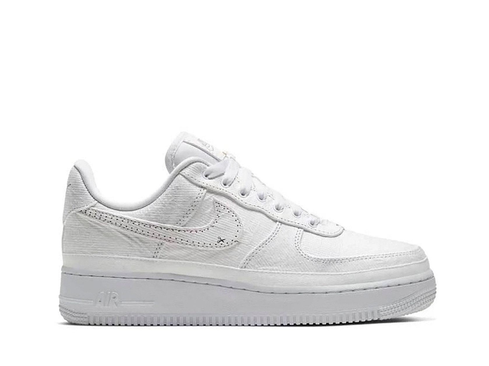 Double Boxed  199.99 Nike Air Force 1 LX Tear Away 'Reveal' White (W) Double Boxed