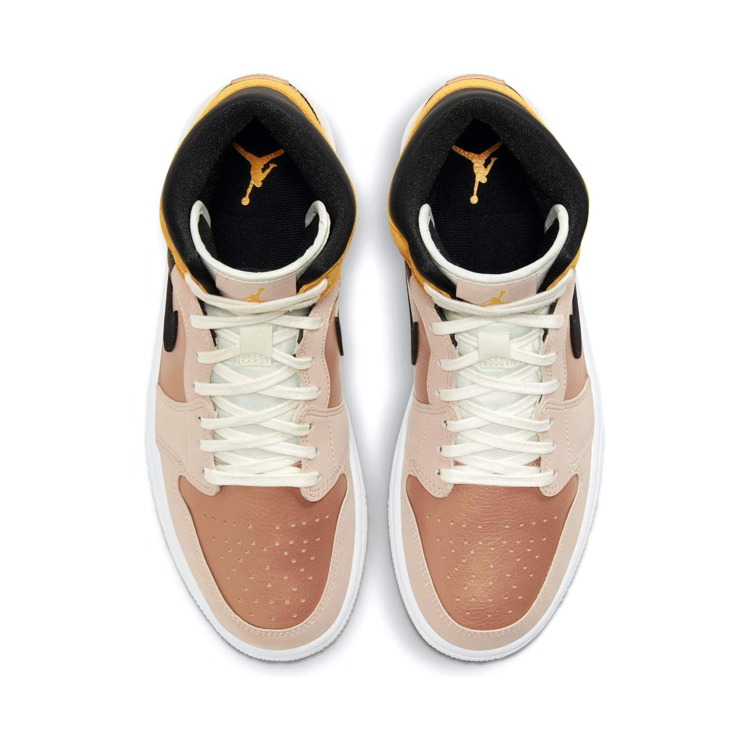Double Boxed  99.99 Nike Air Jordan 1 Mid Particle Beige (W) Double Boxed